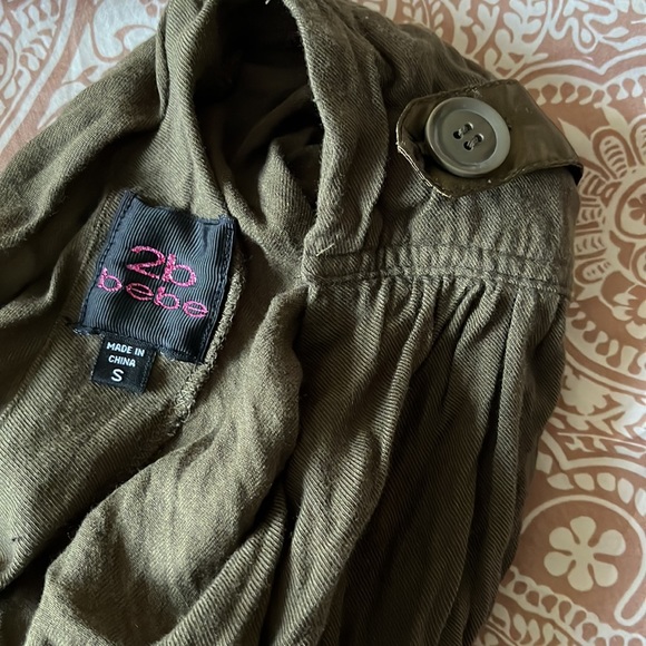 Bebe Khaki Jumpsuit - Picture 5 of 5